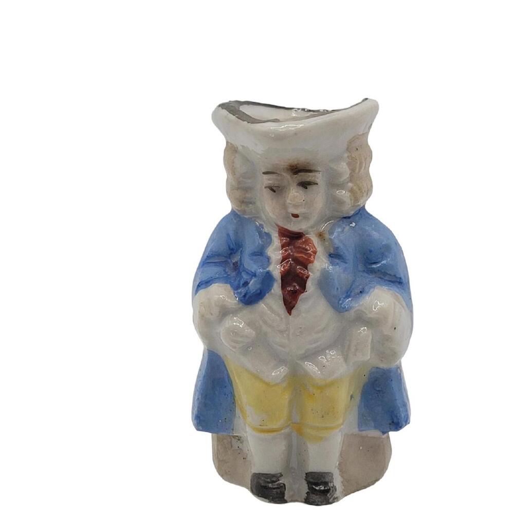 Vintage Japanese Miniature Toby Jugs British Colonial Figures - Japan VTG
